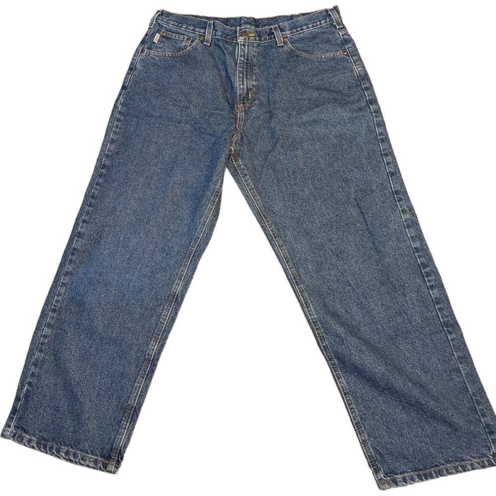 CARHARTT Loose Fit Denim Straight Leg Jeans Men's Size 38X30